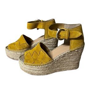 Marc fisher wedge sandals 7.5
